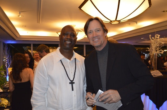 Kevin Sorbo of TV "Hercules" fame with Ken Byes